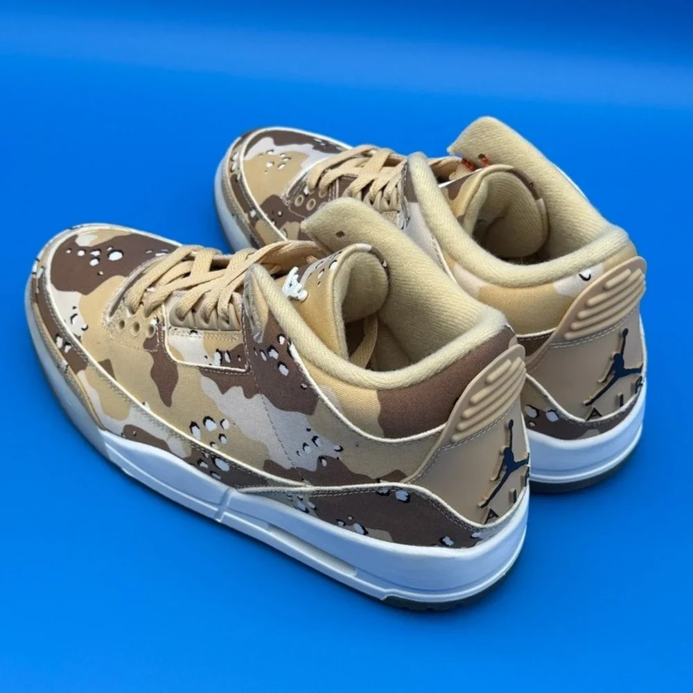 Jordan 3 Retro WNBA Desert Camo HM4301-200 Size 9